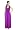 Long Summer Party Holiday Maxi Dress Empire Style Deep Purple UK Sizes 10 - 12