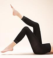 100 Denier 34 Floral Lace Capri Tights
