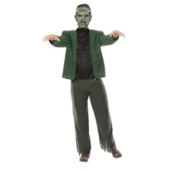 Frankenstein Halloween Kostüm Größe L mit Horror Monster Maske