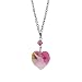 Swarovski Pink Heart Pendant Necklace Fashion Jewelry