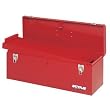 Waterloo HM3052 30-Inch Long by 8-Inch Wide by 9-Inch High Red Metal Carpenter Tool Box with Full Access Metal Tote Tray