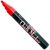 Uchida 480-C-2 Marvy Broad Point Tip Regular Bistro Chalk Marker, Red