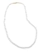 30" 14k Yellow Gold 5-5.5mm Freshwater Pearl Necklace