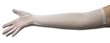 Stretch Sheer Sparkle Tricot Gloves, 16-Button Opera Length