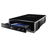 LG GE20LU10 Super Multi - Disk drive - DVDRW (R DL) / DVD-RAM - 20x/20x/12x - Hi-Speed USB - external - LightScribe