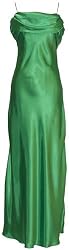 Grecian Satin Prom Formal Gown Long Holiday Party Cocktail Dress Bridesmaid