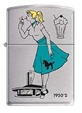 Zippo Windy Girl - 1950s