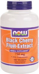 NOW Black Cherry Fruit Extract (180 caps)