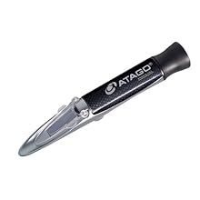 Atago 2383 MASTER-20M Hand-Held Refractometer, Manual Temperature Compensation, Brix 0.0 to 20.0%