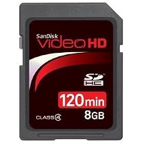 SanDisk SDSDHV-008G-A15 8GB Video HD SDHC