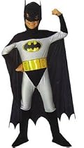 Batman Fancy Dress Up Costume Small Age 3-4