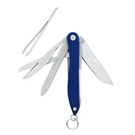 Leatherman 831215 Style Blue Keychain Tool with Scissor