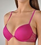 Calvin Klein Women's Naked Glamour Add-a-Size Plus Bra, China Berry, 34D