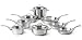 Kitchen & Housewares : Calphalon Contemporary Stainless Cookware Set 13-pc.