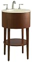 KOHLER K-3002-F25 Camber petite vanity, Sapele