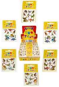 Dinosaur stickers - great fillers for party bags