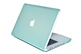 Kuzy - GREEN Crystal 13inch Hard Case Cover SeeThru for NEW Macbook PRO 13.3