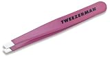 Tweezerman Mini Slant Tweezer, Flamingo Pink