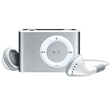 Silver Metal Clip MP3 Player supports up to 2GB 4GB 8GB