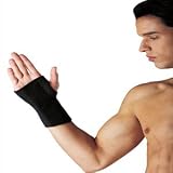 LP Wrist Splint - support for weak or stiff wrist (Unisex; Black)