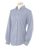 Van Heusen Womens Long Sleeve Oxford Wrinkle Resistant Button Down 59800
