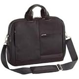 TARGUS 39,6cm 15,6Zoll Leather Laptop Slipcase Nylon and Oil Tanned Leather black