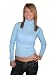 American Apparel 4393 Women's Baby Rib Long Sleeve Turtleneck T-shirt