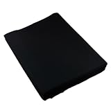 PhotoSEL BK-13CB Black 100% Muslin Background 3x6m with Carrying Bag