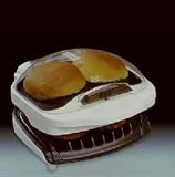 31crbC8ReML. SL160  New Applica Grill W Bun Warmer White Non Stick Surface Make Cleanup A Breeze Cool Touch Handles
