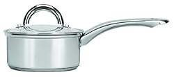 Range Kleen Stainless Steel Covered Sauce Pan, 1-Quart