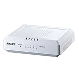 BUFFALO 5-Port Unmanaged Gigabit Switch - LSW3-GT-5EP/W