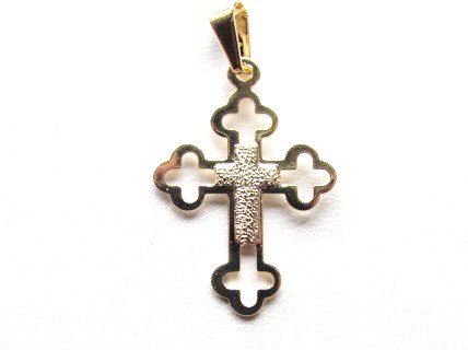 14kt Overlay Little Cross Especially for Baby