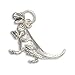 Sterling Silver Tyrannosaurus Rex Charm with title=