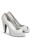Spiegel Leather Peep-Toe Platform Pump