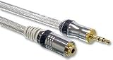 Philips SWA3528 - Headphones extender - mini-phone 3.5mm (F) - mini-phone 3.5mm (M) - 1.5 m - shielded