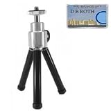 8″ Professional STEEL Table Top TripodFor The Sony Bloggie Touch MHS-TS20, TS10 Camcorders