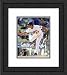 Framed Takashi Saito Los Angeles Dodgers Photograph