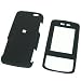 Black Rubber Feel Snap-On Cover Hard Case Cell Phone Protector for Samsung Sway U650