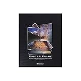 MCS Acrylic & Corrugated Back Poster Frame for a 20" x 28" Photograph, Black, #22038