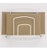 White Wire Paper Bag Organizer