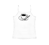 Coffee - Spaghetti Tank T-Shirt