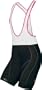 Descente Women's Cycling C6 Bib Short, Black/White, Large
