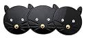 France Luxe Tabby Cats Barrette - Classic