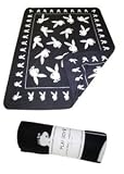 Eigenschaften Playboy / Playboy Fleecedecke Funny Bunny, schwarz