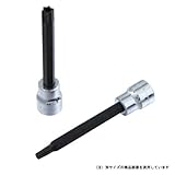 SEK ロングスペシャルビットソケット(いじり止め穴付き) 3/8 T10