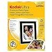Kodak High-Gloss Ultra-Premium Photo Paper, 8.5 x 11 Inches, 25 Sheets per Pack (8366353)