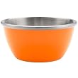 Zak Designs Gemini Insulated 5-Ounce Individual Bowl, Orange