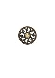 Brass Veda Doorbell in Oil Rubbed Bronze