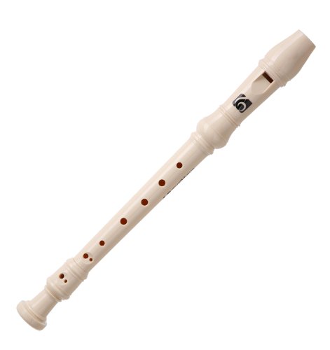 Classic Cantabile KI-10DB Kirstein C-Sopran Blockfl&ouml;te (deutsch mit Doppelloch) beige