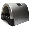 Kitty A Go-Go Silver Print Litter Box